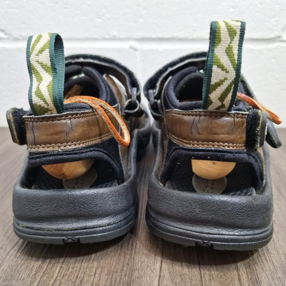 FootJoy Men's Brown Leather Spiked Golf Sandals Shoes 45625 Size 9 M Breathable - Picture 5 of 12